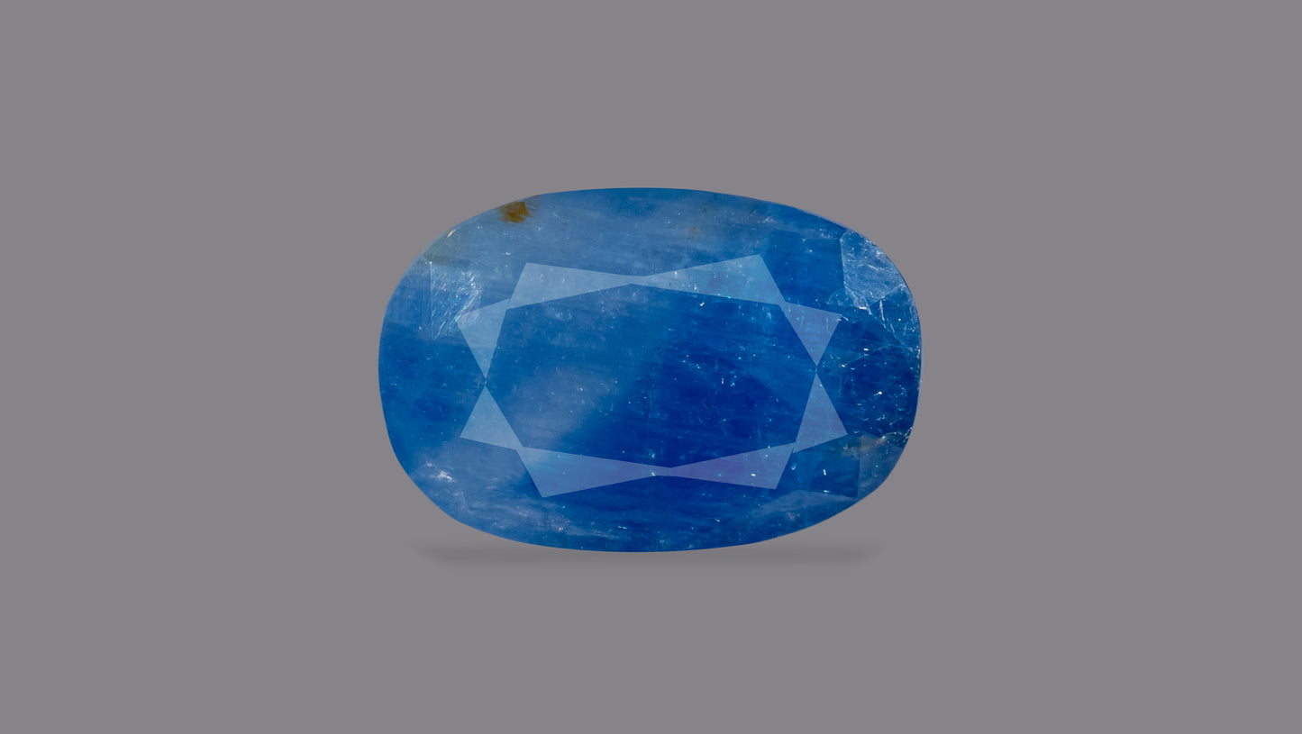 Natural Blue Sapphire (Neelam) 3.35 Carats