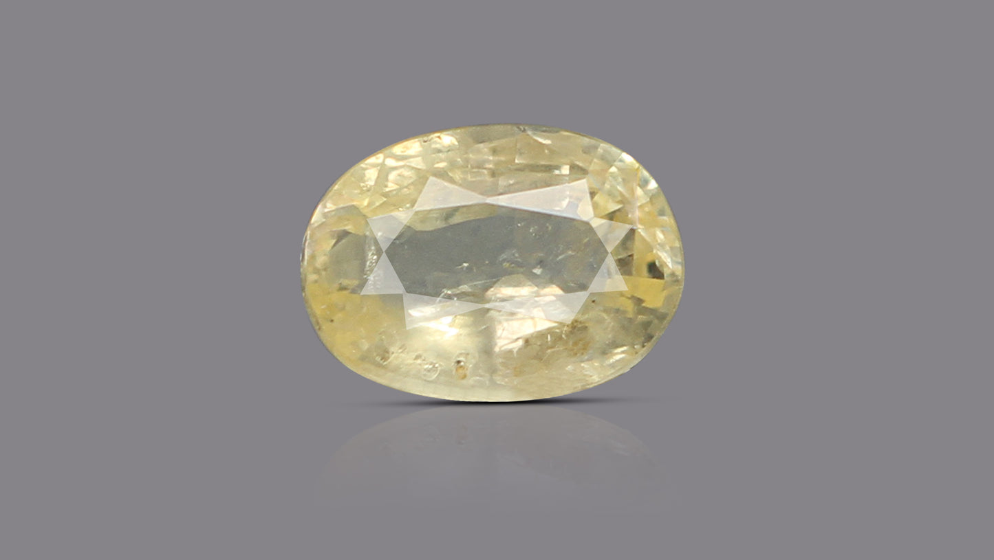 Natural Yellow Sapphire (Pukhraj) 6.40 Carats