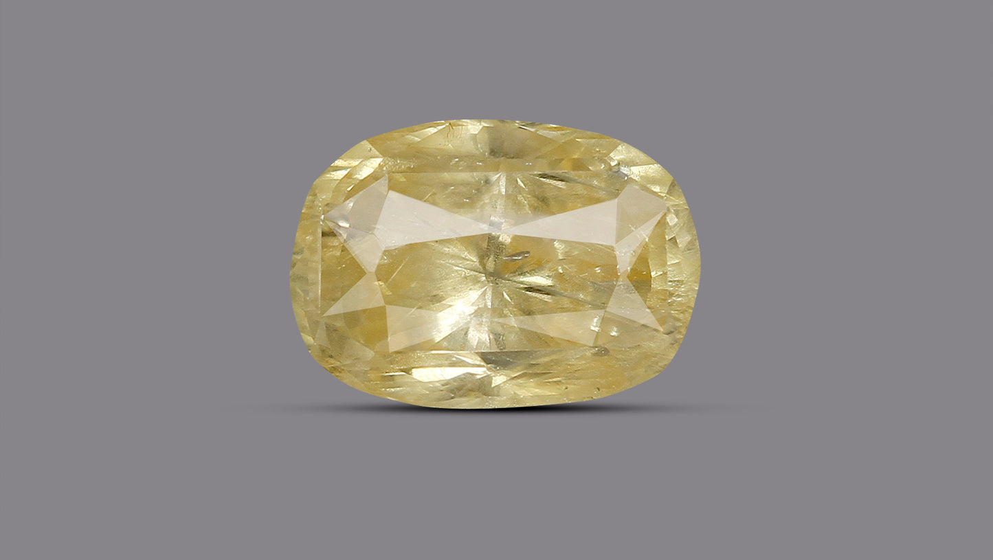 Natural Yellow Sapphire (Pukhraj) 4.98 Carats