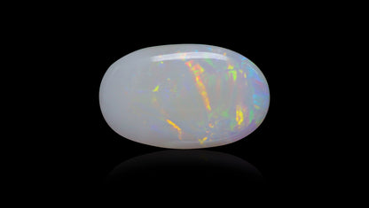 Natural Australian White Fire Opal 5.84 Carats