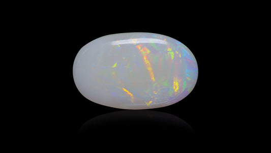 Natural Australian White Fire Opal 5.84 Carats
