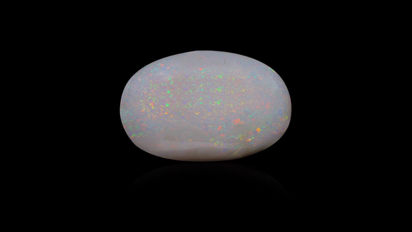Natural Australian White Fire Opal 7.50 Carats
