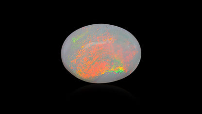 Natural Australian White Fire Opal 4.71 Carats