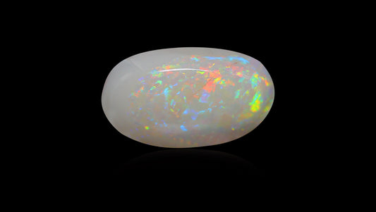 Natural Australian White Fire Opal 7.12 Carats