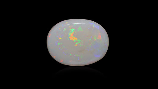 Natural Australian White Fire Opal 5.21 Carats