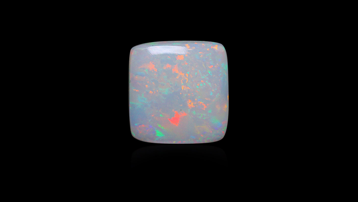 Natural Australian White Fire Opal 4.99 Carats