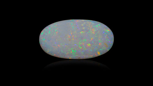 Natural Australian White Fire Opal 4.49 Carats