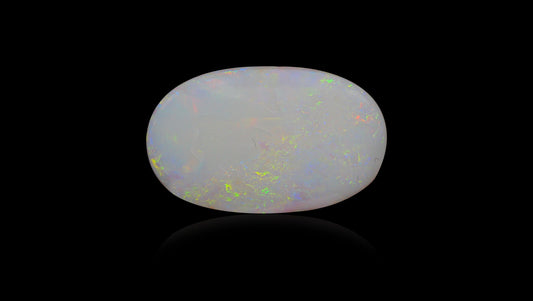 Natural Australian White Fire Opal 6.72 Carats