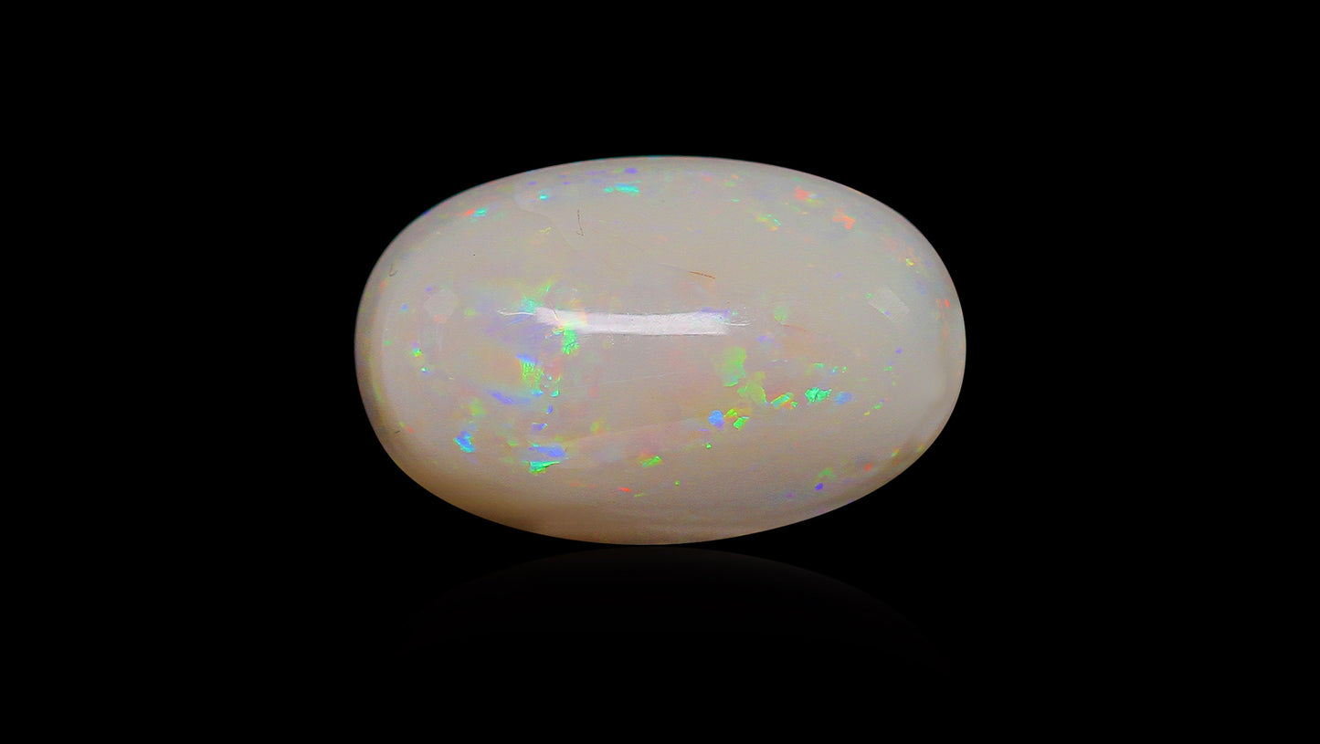 Natural Australian White Fire Opal 8.08 Carats