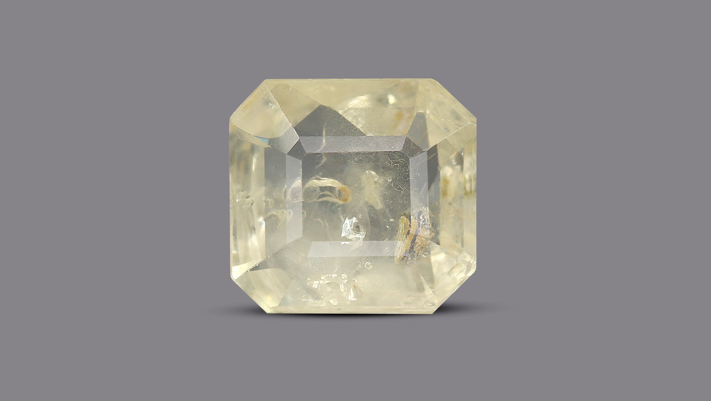 Natural Yellow Sapphire (Pukhraj) 6.12 Carats