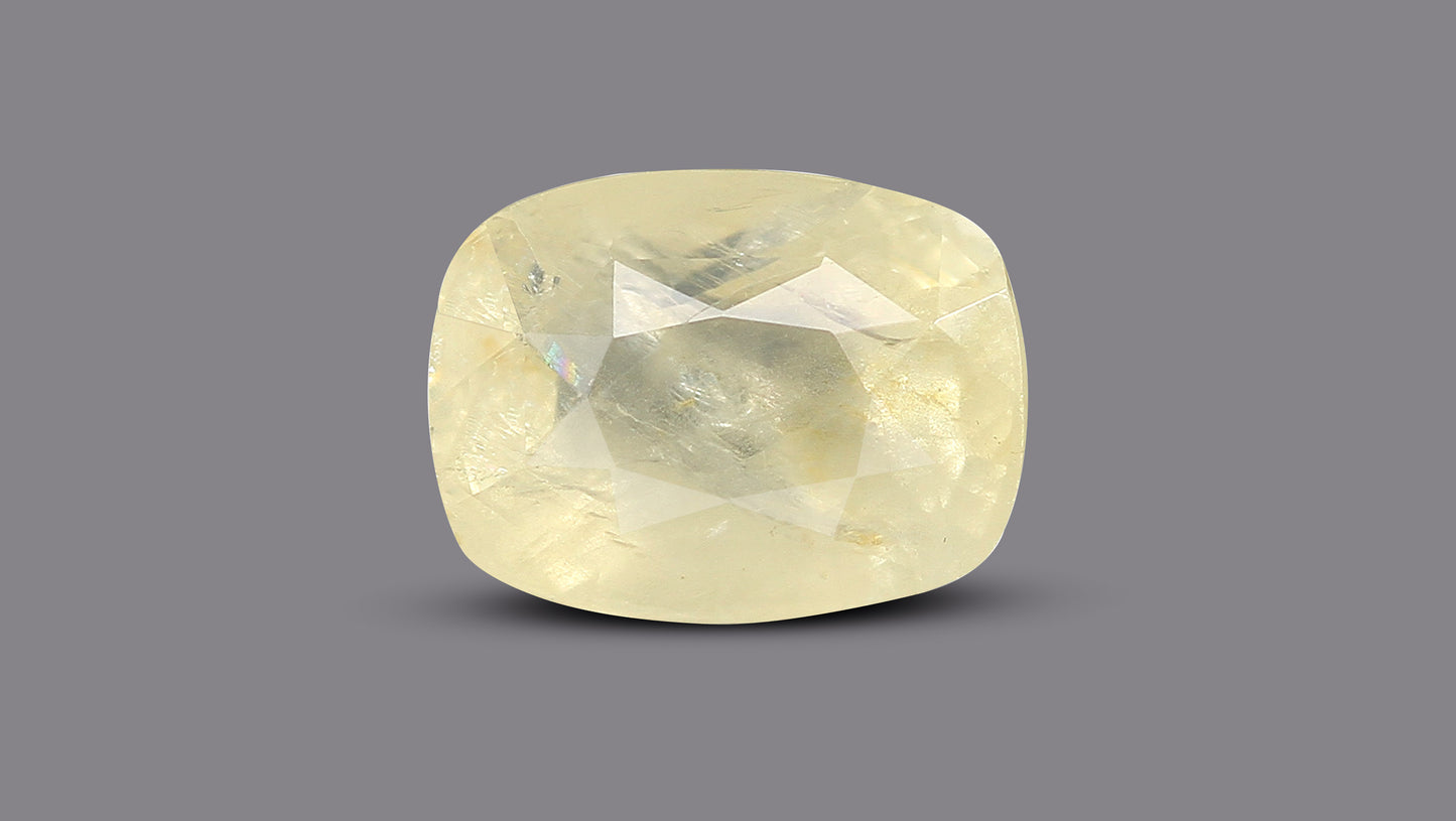 Natural Yellow Sapphire (Pukhraj) 6.56 Carats