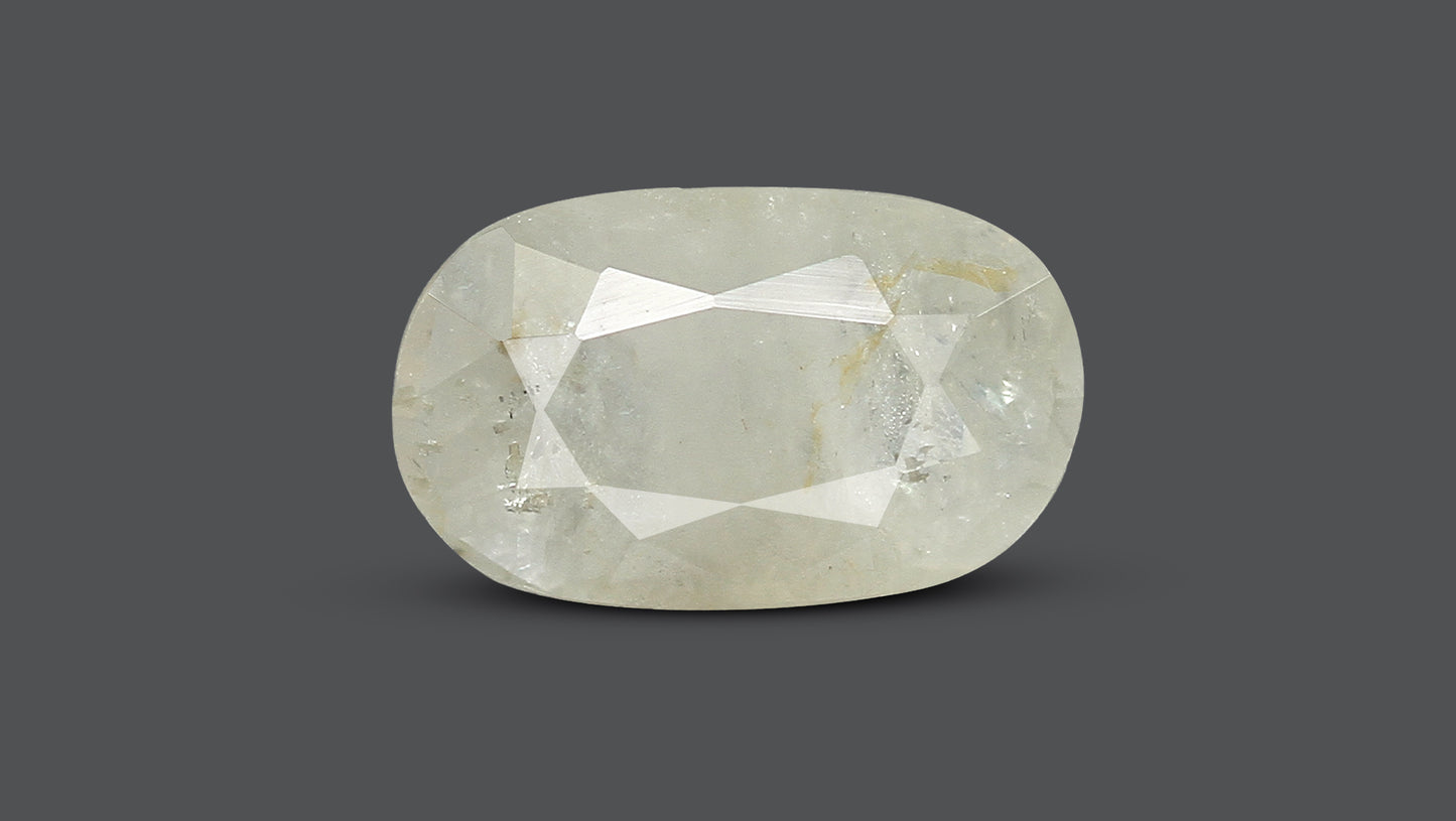 Natural White Sapphire 6.57 Carats
