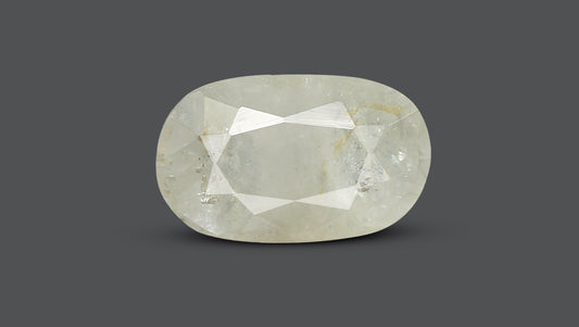 Natural White Sapphire 6.57 Carats