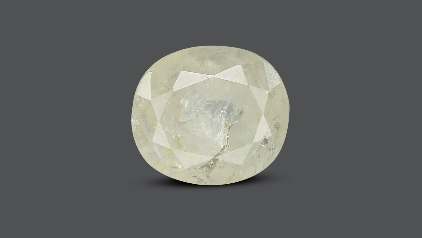 Natural White Sapphire 6.86 Carats