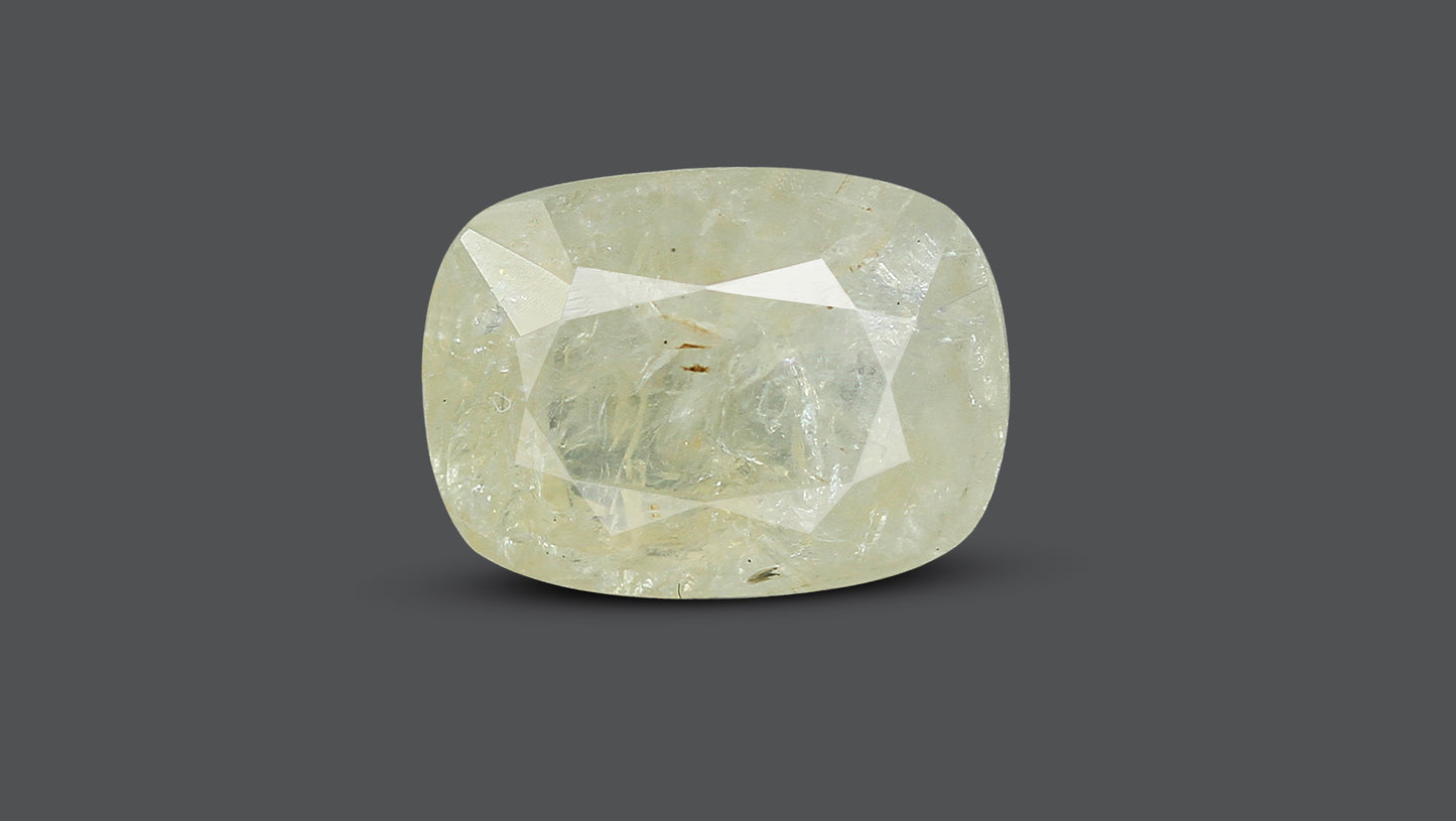 Natural White Sapphire 6.69 Carats