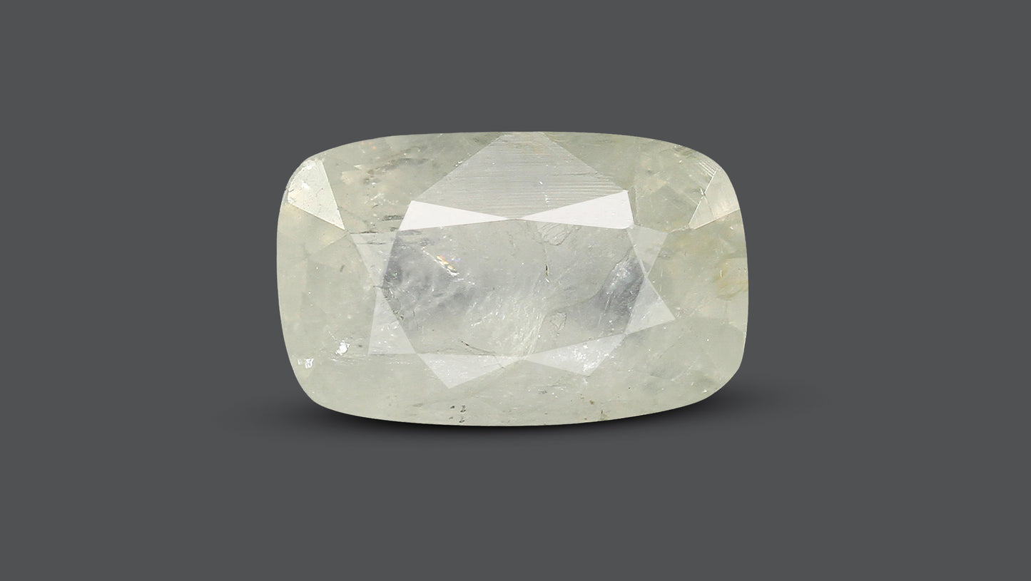 Natural White Sapphire 7.64 Carats