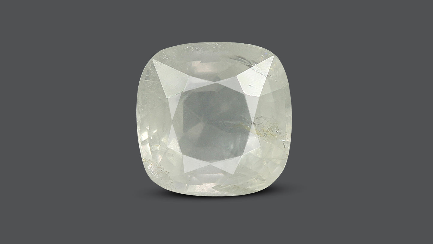 Natural White Sapphire 6.08 Carats