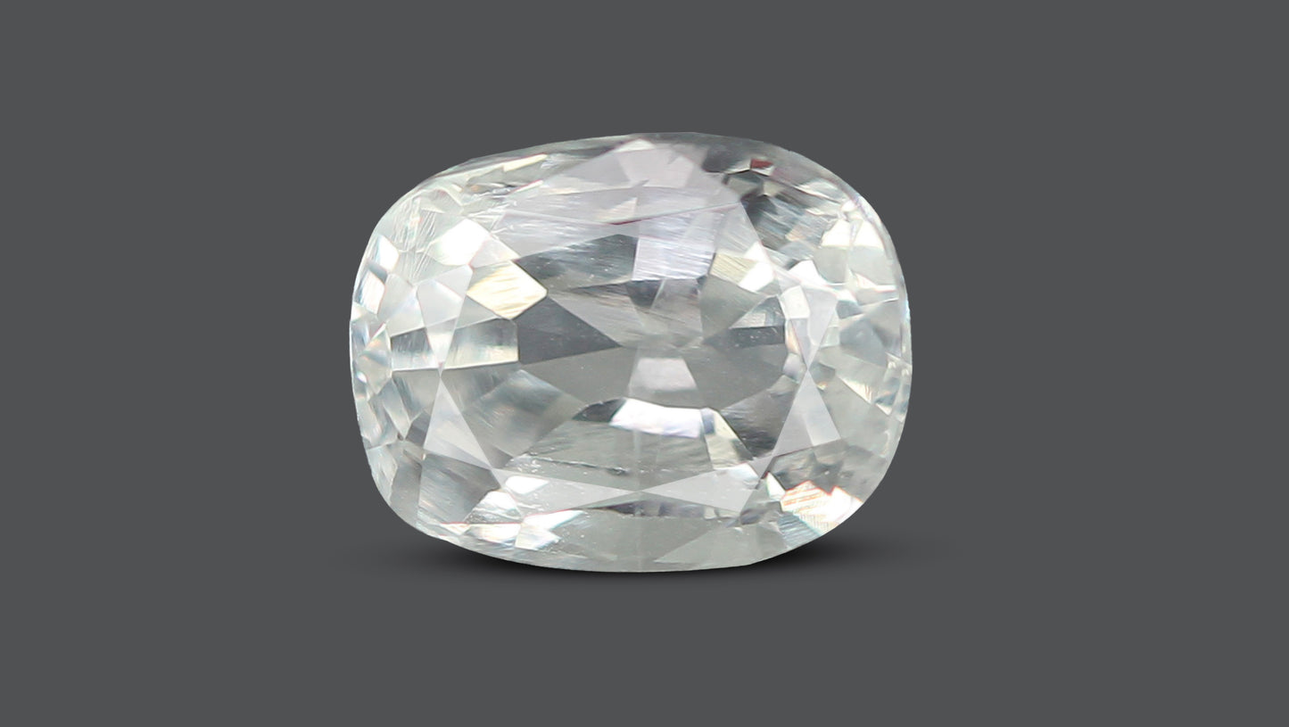 Natural White Sapphire 3.62 Carats