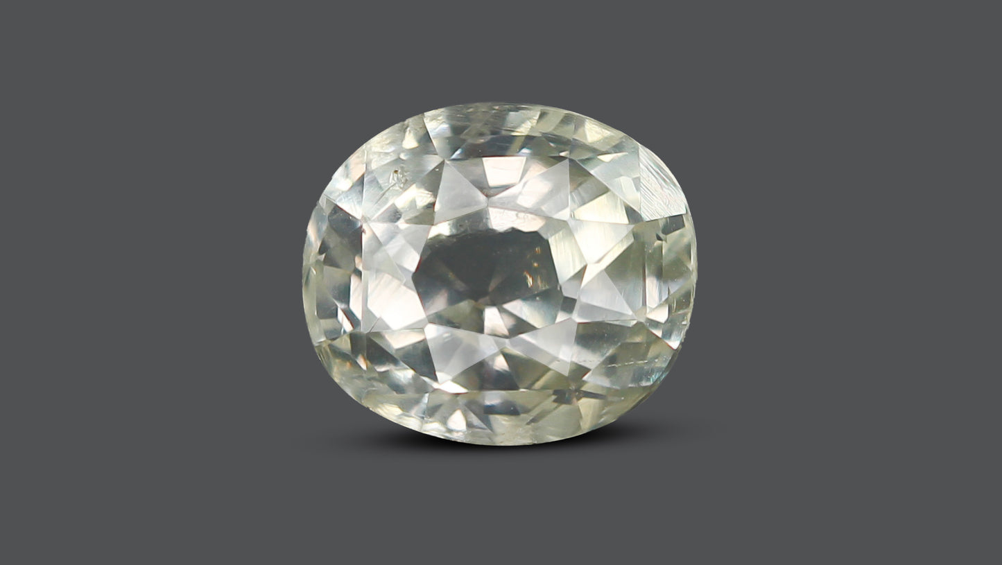 Natural White Sapphire 4.61 Carats