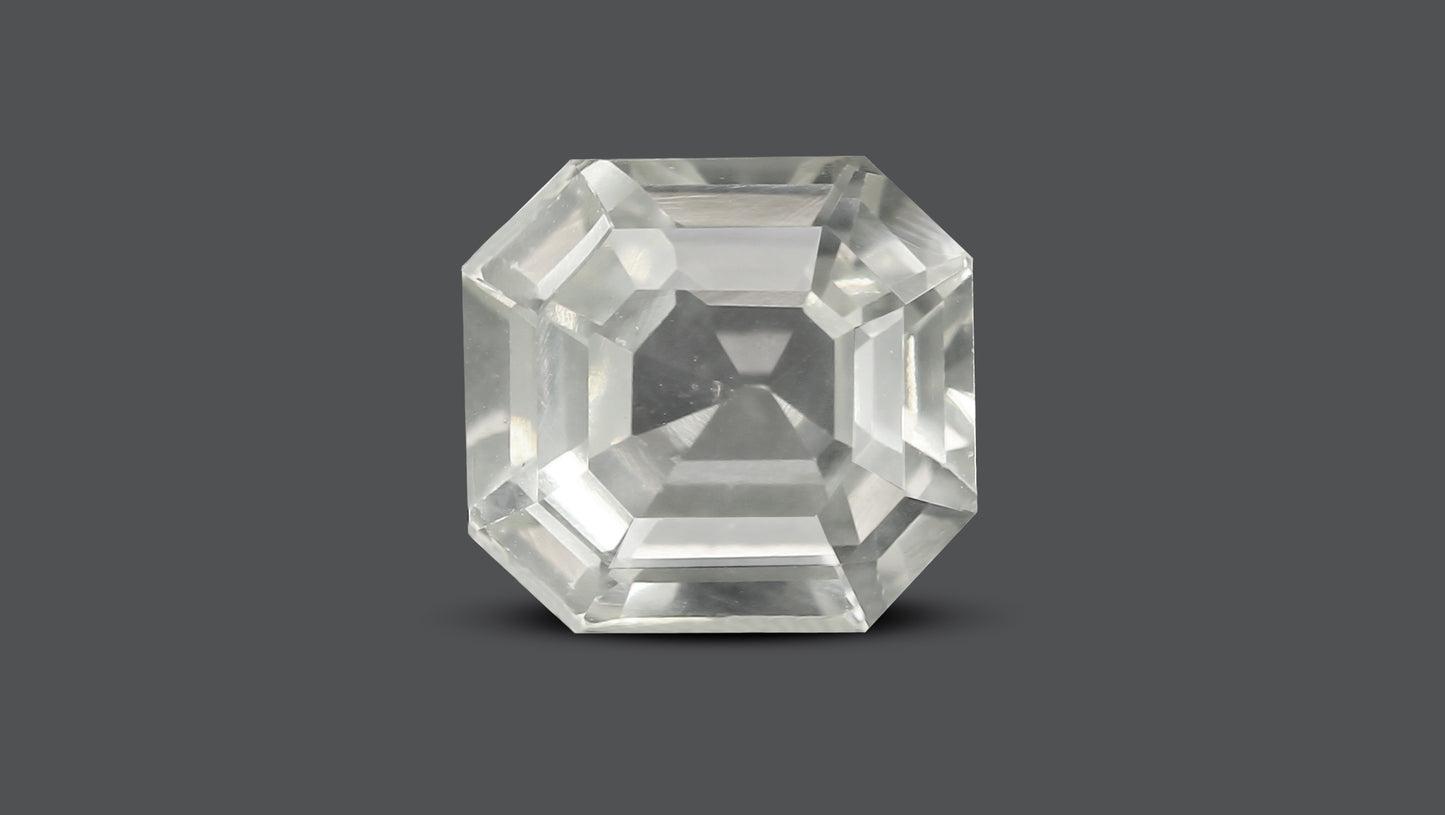 Natural White Sapphire 6.84 Carats