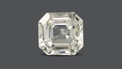 Natural White Sapphire 8.16 Carats