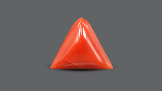 Natural Italian Red Coral (Moonga) 5.67 Carats