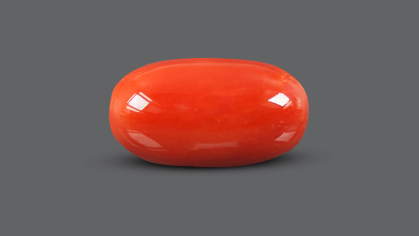 Natural Italian Red Coral (Moonga) 9.52 Carats