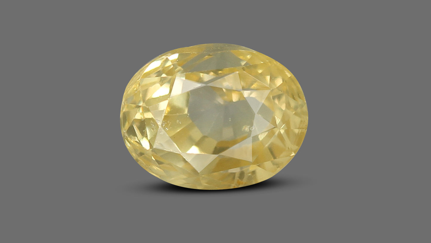Natural Yellow Sapphire (Pukhraj) 4.50 Carats