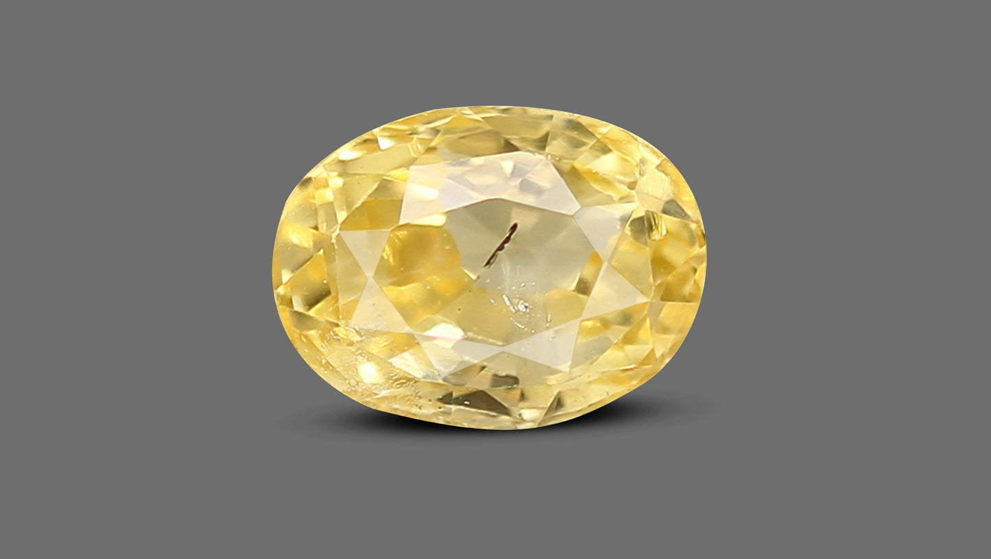 Natural Yellow Sapphire (Pukhraj) 2.36 Carats