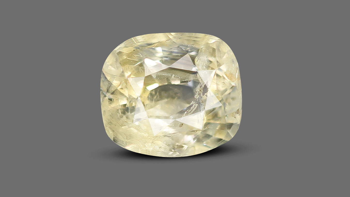 Natural Yellow Sapphire (Pukhraj) 4.26 Carats