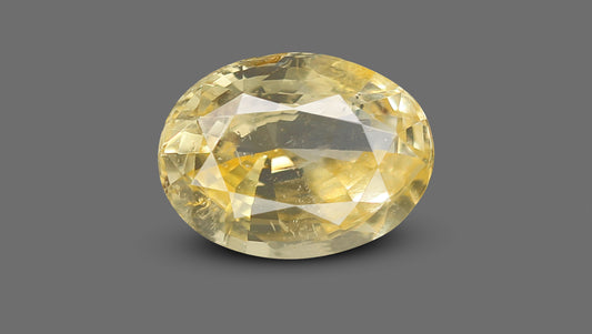 Natural Yellow Sapphire (Pukhraj) 3.70 Carats