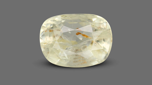 Natural Yellow Sapphire (Pukhraj) 4.59 Carats