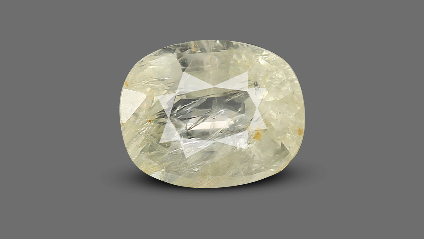 Natural Yellow Sapphire (Pukhraj) 3.42 Carats