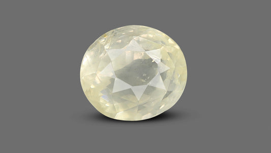 Natural Yellow Sapphire (Pukhraj) 7.41 Carats