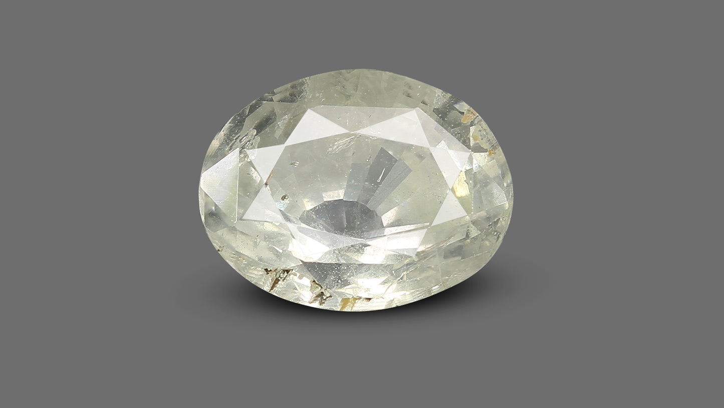 Natural Yellow Sapphire (Pukhraj) 5.06 Carats