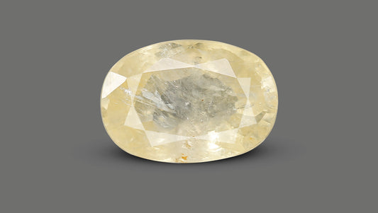 Natural Yellow Sapphire (Pukhraj) 7.58 Carats