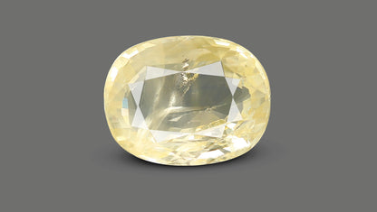 Natural Yellow Sapphire (Pukhraj) 6.22 Carats