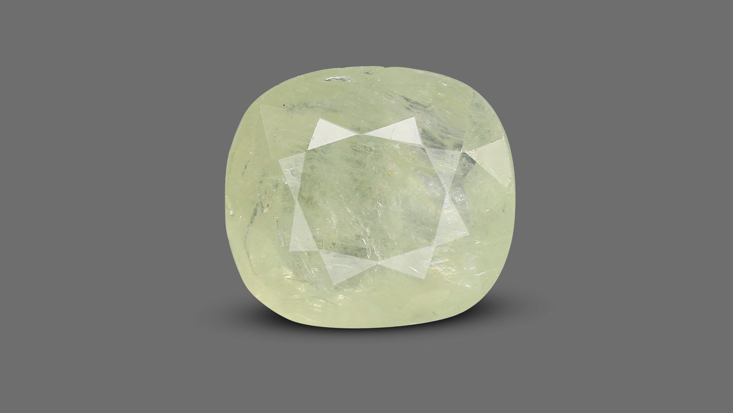 Natural Yellow Sapphire (Pukhraj) 6.48 Carats