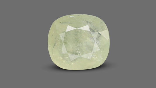 Natural Yellow Sapphire (Pukhraj) 6.48 Carats