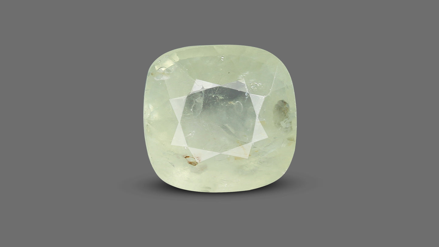 Natural Yellow Sapphire (Pukhraj) 7.13  Carats