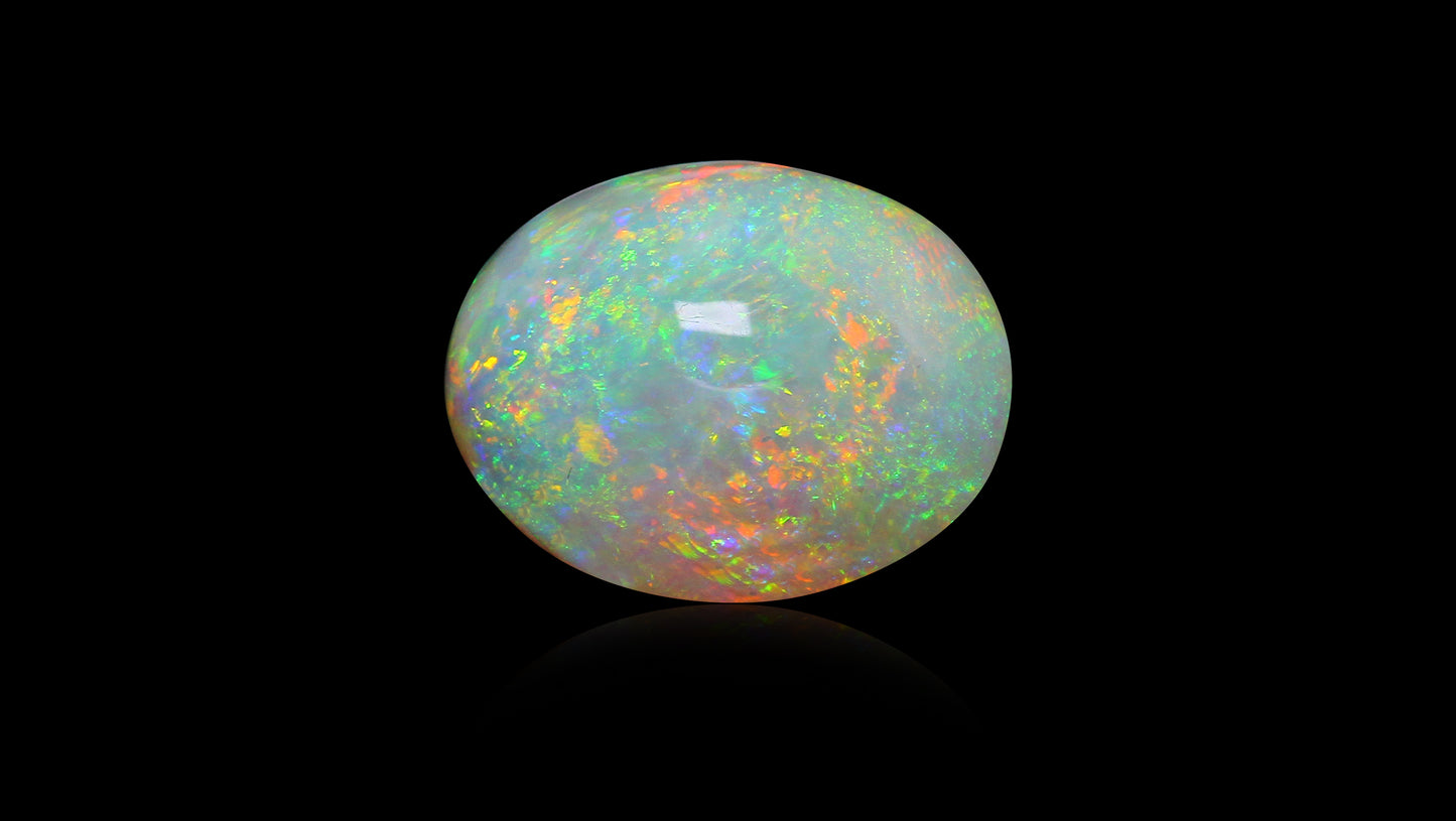 Natural Australian White Fire Opal 10.15 Carats