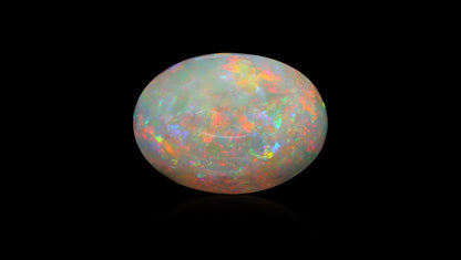 Natural Australian White Fire Opal 9.11 Carats