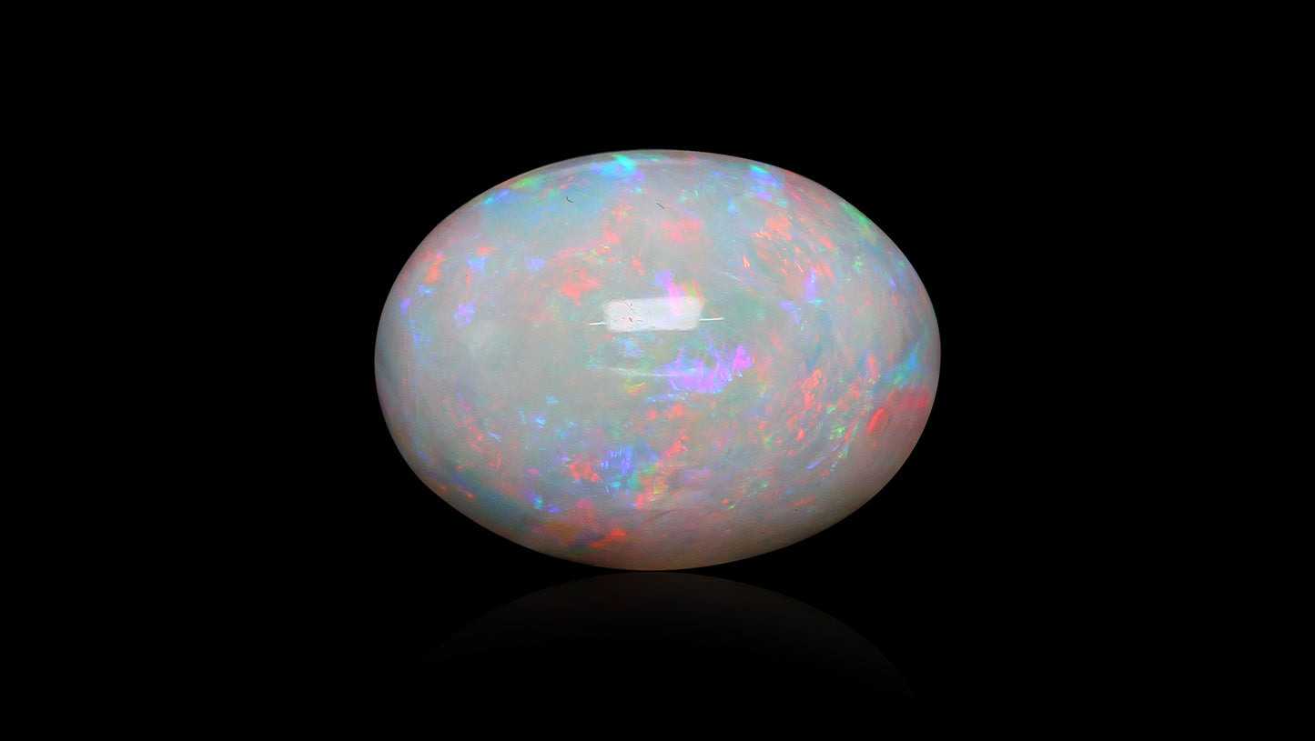 Natural Australian White Fire Opal 7.44 Carats
