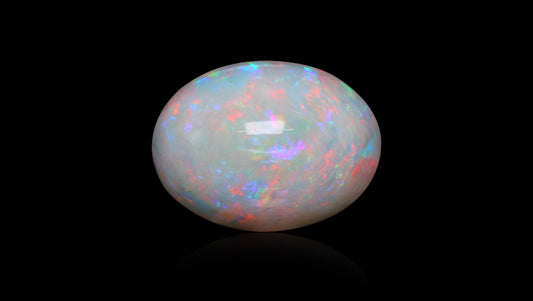 Natural Australian White Fire Opal 7.44 Carats