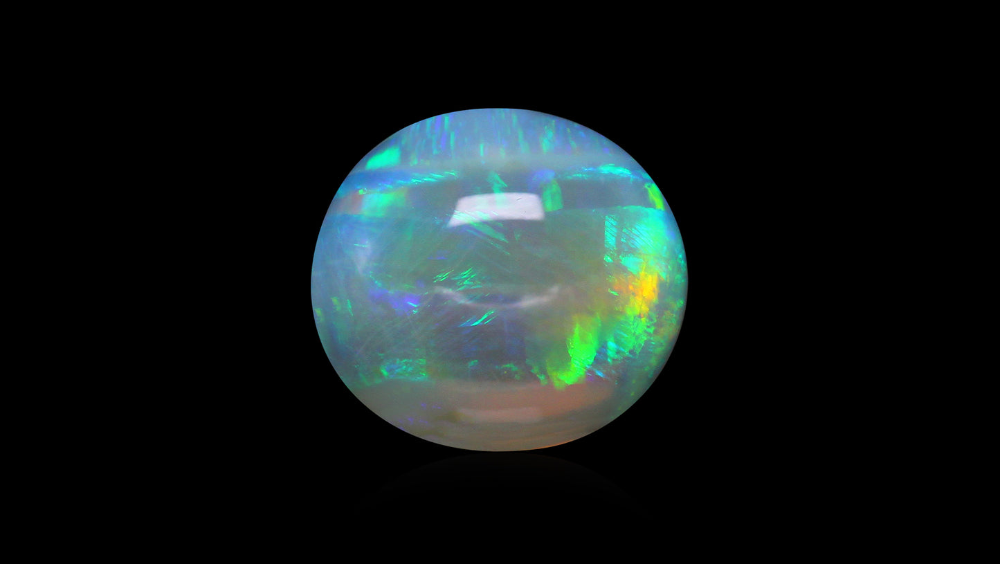 Natural Australian White Fire Opal 9.25 Carats