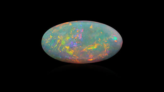 Natural Australian White Fire Opal 4.26 Carats