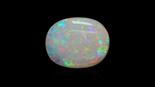Natural Australian White Fire Opal 4.55 Carats