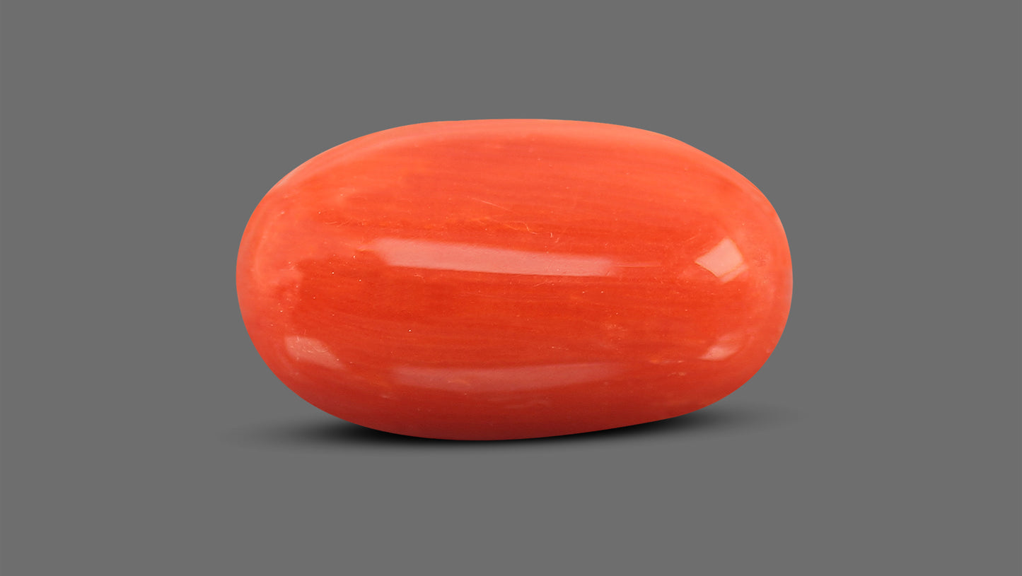 Natural Italian Red Coral (Moonga) 6.98 Carats