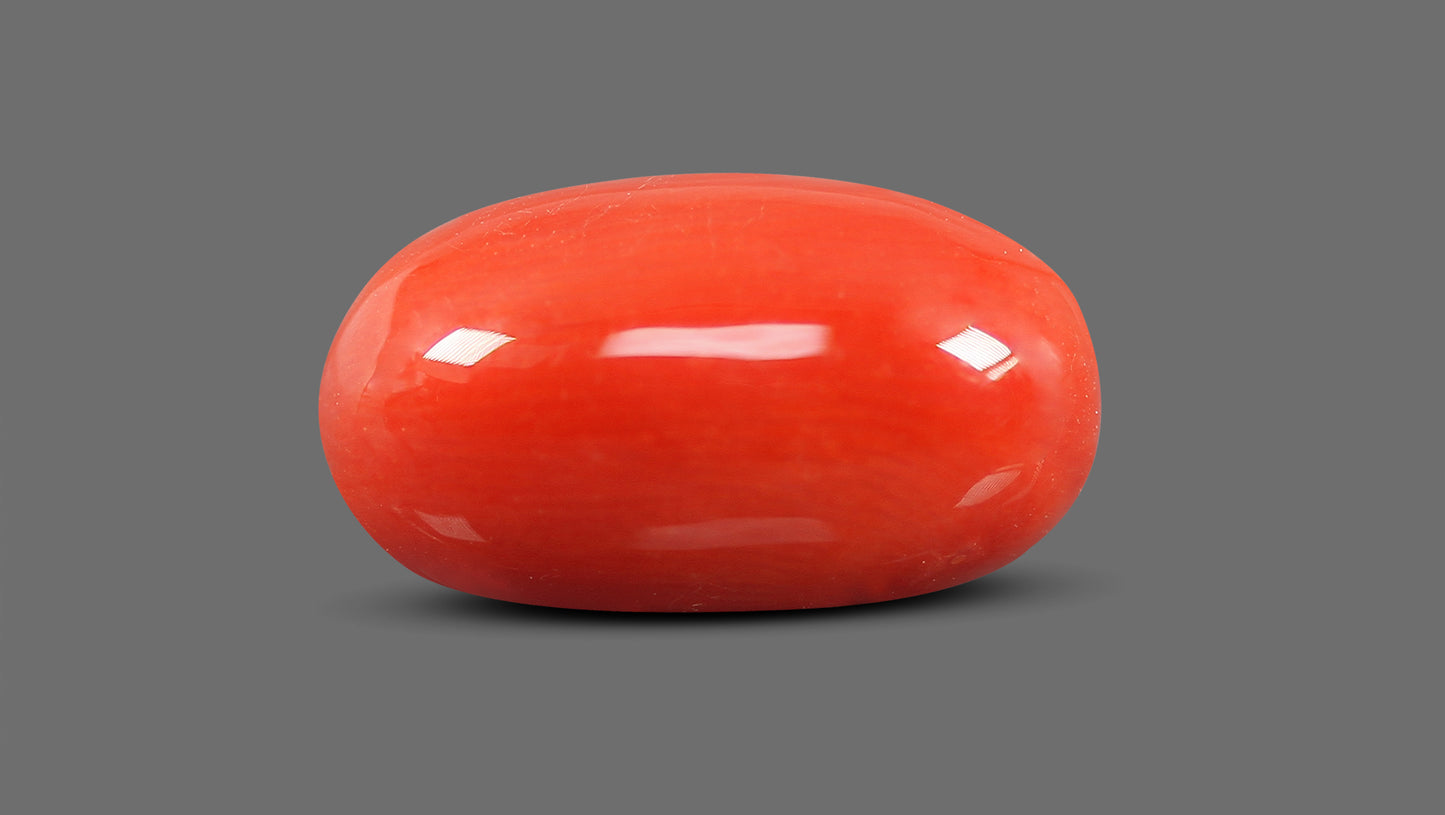 Natural Italian Red Coral (Moonga) 9.40 Carats