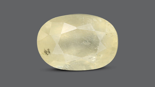 Natural Yellow Sapphire (Pukhraj) 6.60 Carats